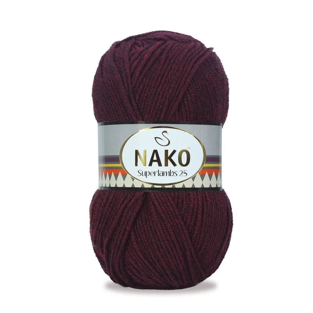 Nako Superlambs 25 Wool Yarn Hobby Shopy Hand Knitting Yarn store