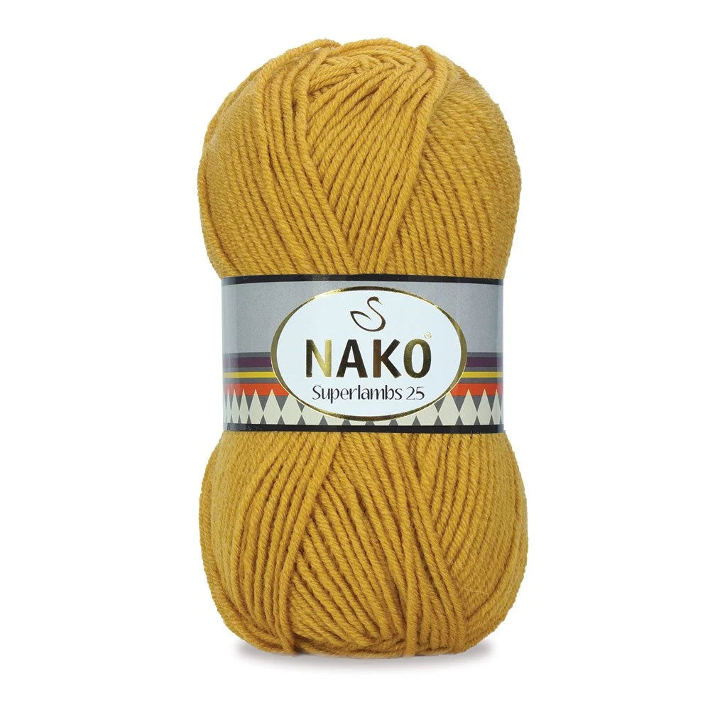 Nako Superlambs 25 Wool Yarn Hobby Shopy Hand Knitting Yarn store