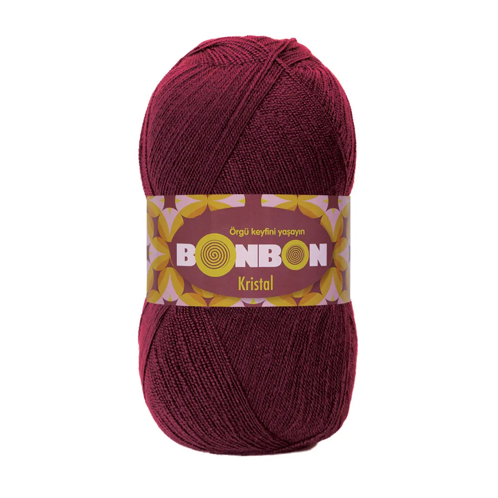 Bonbon kristal yarn, crochet and knitting fiber yarn, hobbyshopy