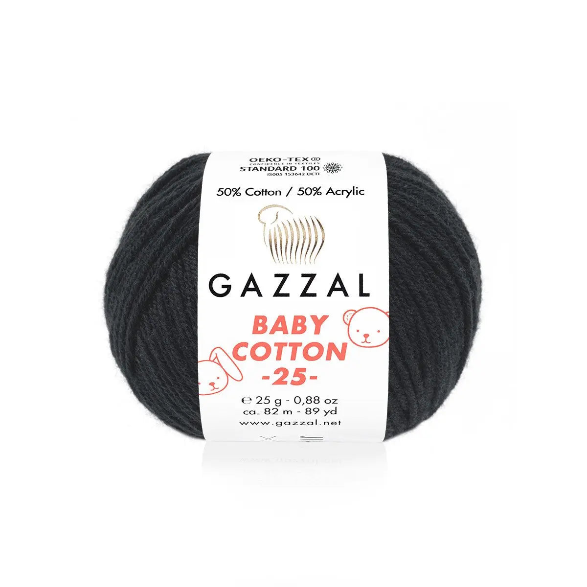 Gazzal Baby Cotton 25 Cotton Yarn, Hand knitting, Crochet, Hobbyshopy