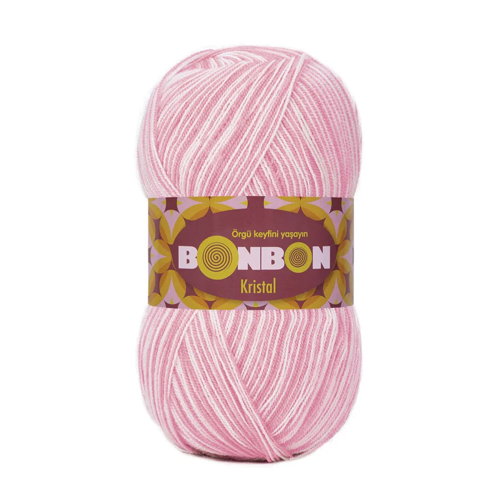 Bonbon kristal yarn, crochet and knitting fiber yarn, hobbyshopy