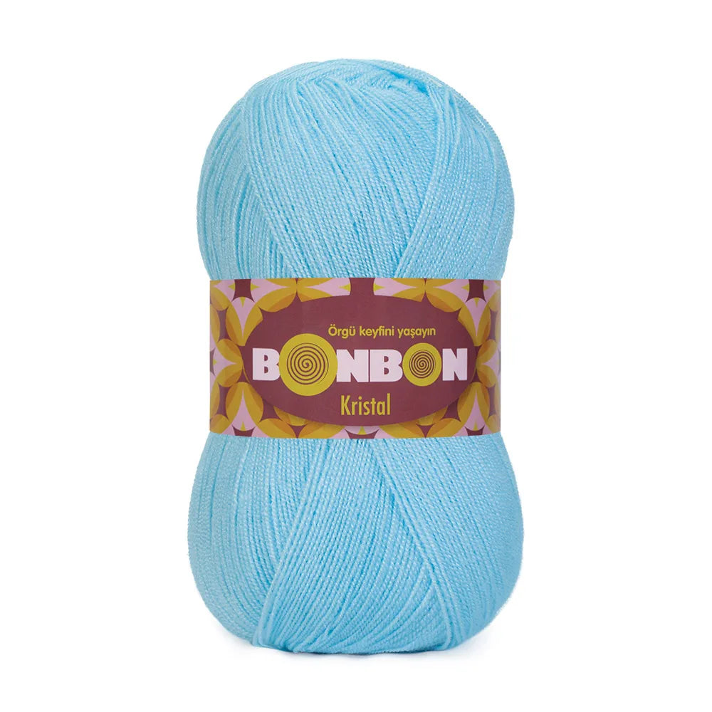 Bonbon kristal yarn, crochet and knitting fiber yarn, hobbyshopy