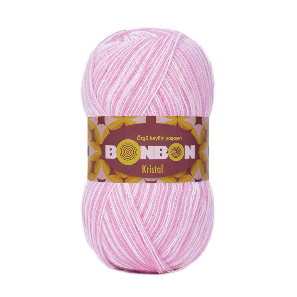 Bonbon kristal yarn, crochet and knitting fiber yarn, hobbyshopy