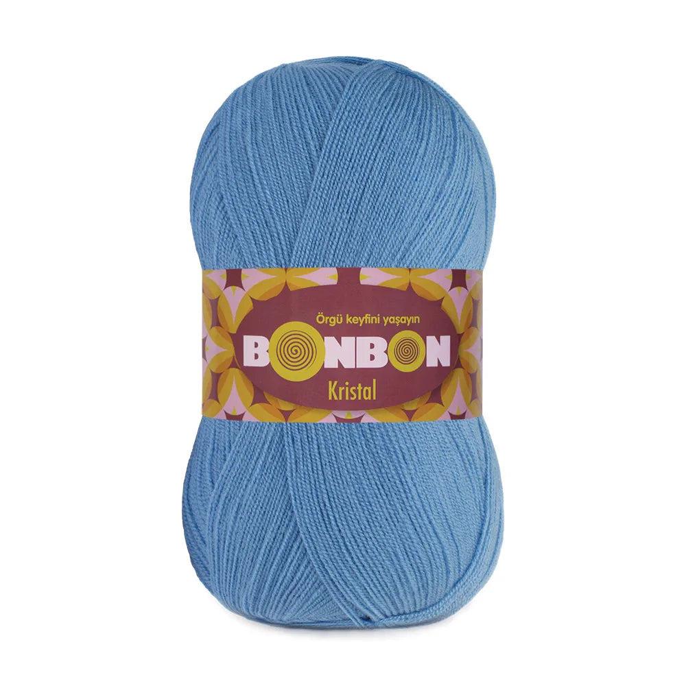 Bonbon kristal yarn, crochet and knitting fiber yarn, hobbyshopy