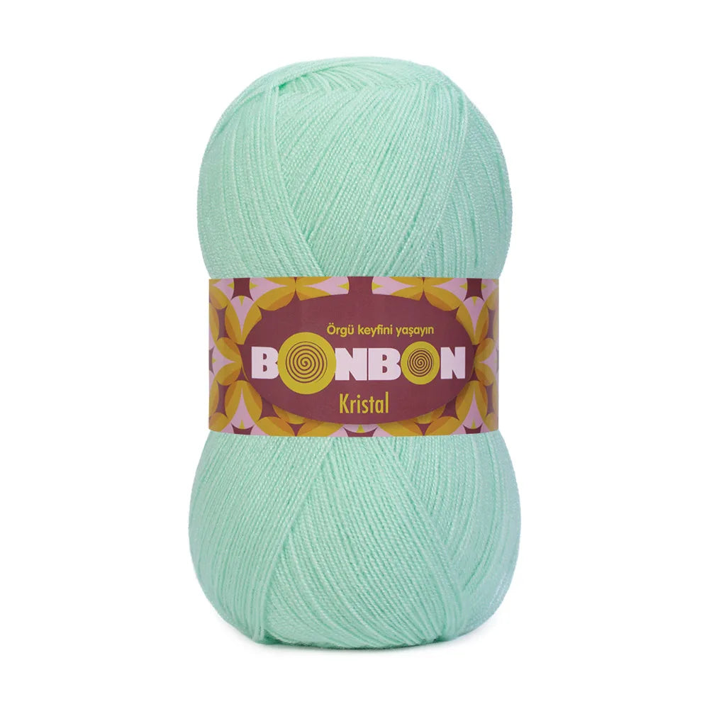 Bonbon kristal yarn, crochet and knitting fiber yarn, hobbyshopy