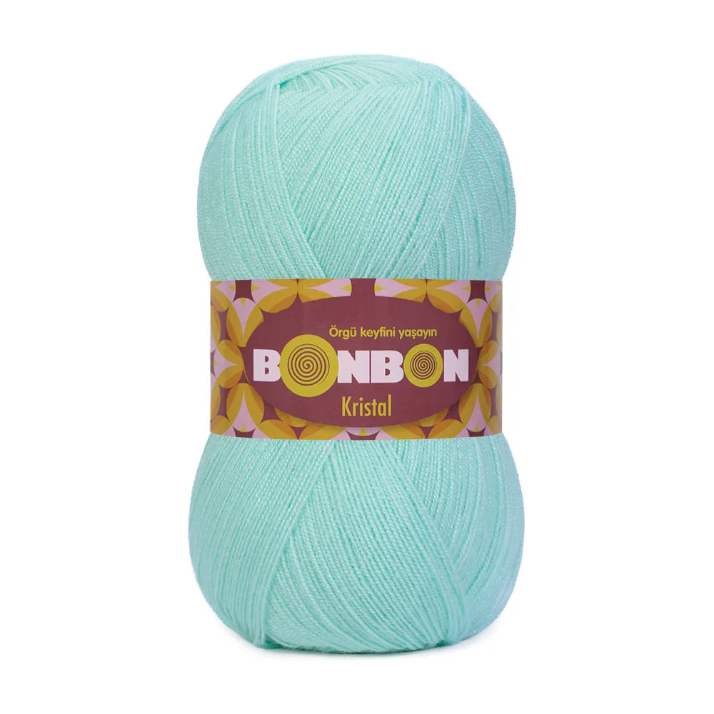 Bonbon kristal yarn, crochet and knitting fiber yarn, hobbyshopy