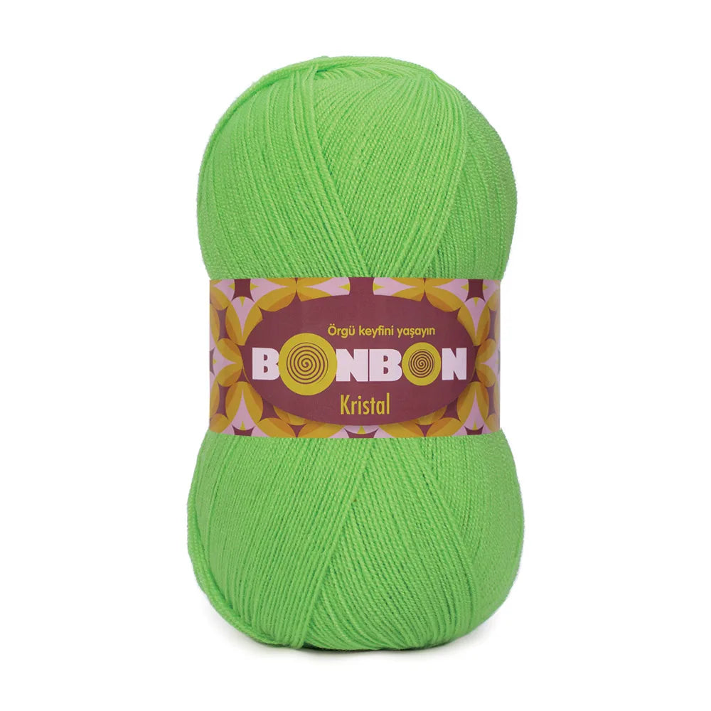 Bonbon kristal yarn, crochet and knitting fiber yarn, hobbyshopy