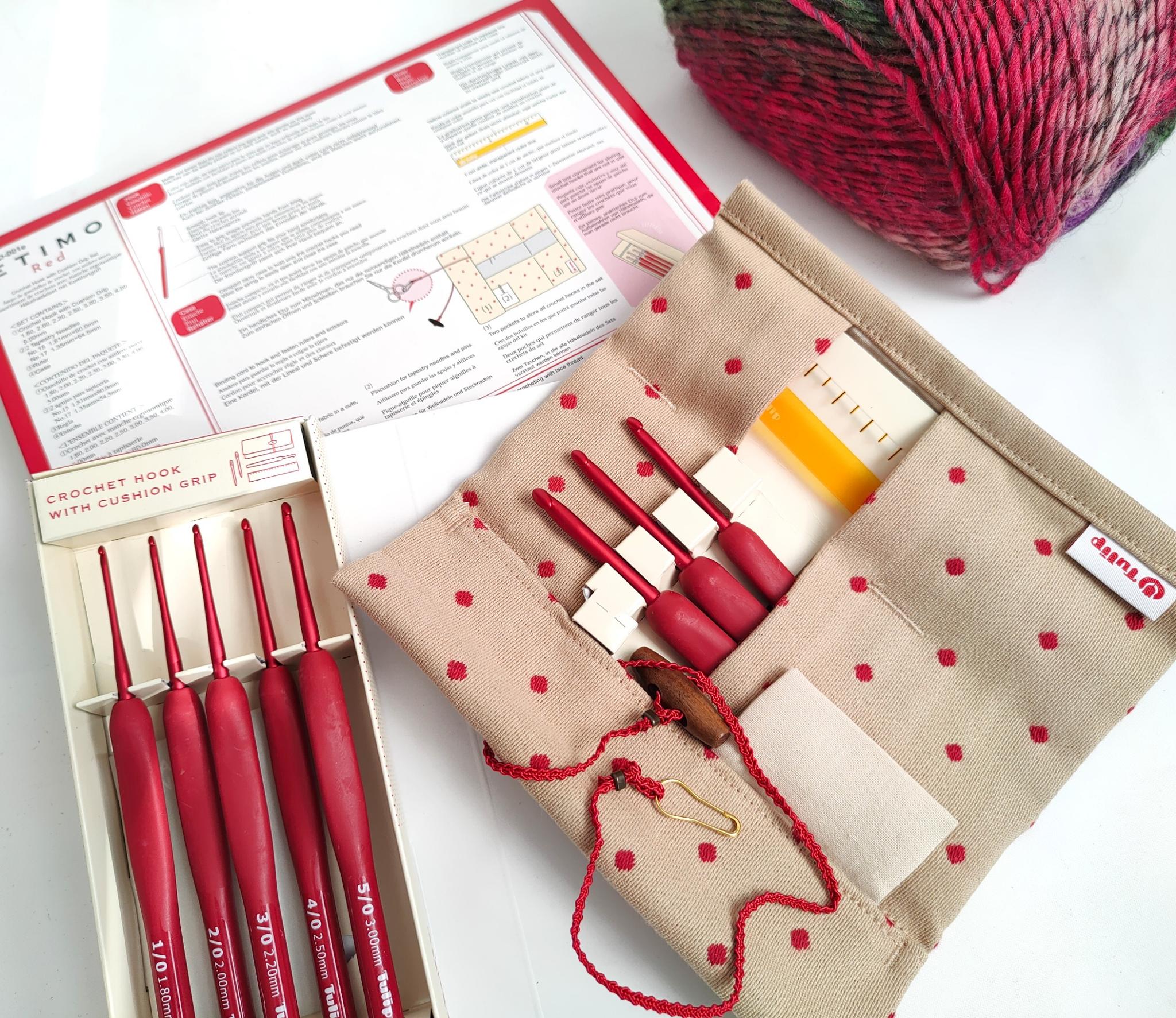 Tulip Etimo Red Set - HobbyShopy - Crochet Hook Set 1