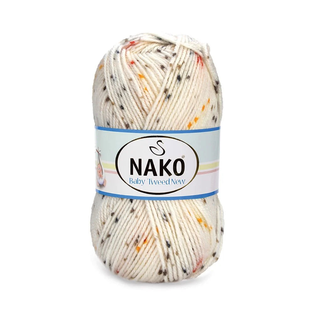 Nako Baby Tweed Yarn Hand Knitting Yarn