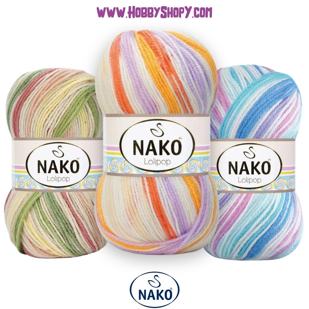 Nako Lolipop Turkish Yarn Store Hobby Shopy