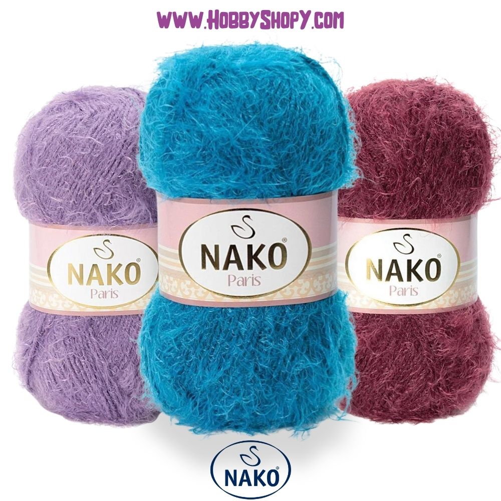 Nako Paris Yarn, Amigurumi, fuzzy hobbyshopy