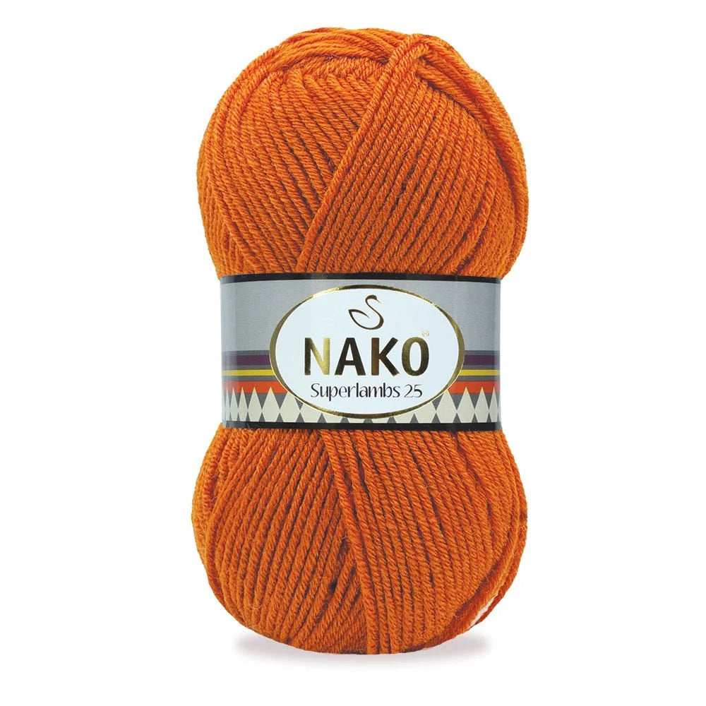 Nako Superlambs 25 Wool Yarn Hobby Shopy Hand Knitting Yarn store