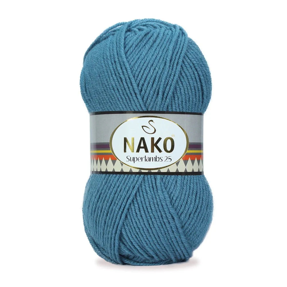 Nako Superlambs 25 Wool Yarn Hobby Shopy Hand Knitting Yarn store