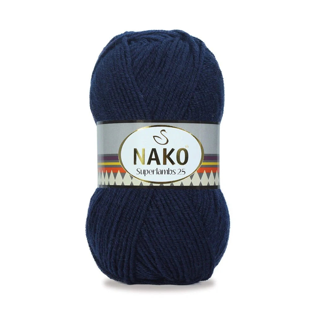 Nako Superlambs 25 Wool Yarn Hobby Shopy Hand Knitting Yarn store