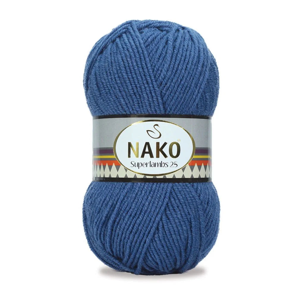 Nako Superlambs 25 Wool Yarn Hobby Shopy Hand Knitting Yarn store