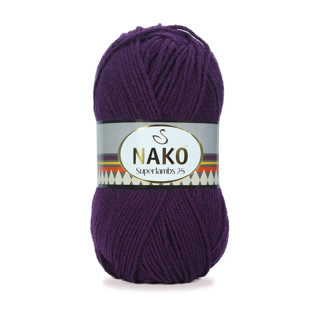 Nako Superlambs 25 Wool Yarn Hobby Shopy Hand Knitting Yarn store